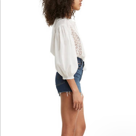 Levi’s High-rise Shorts dark wash - Picture 3 of 7